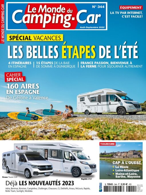 Title details for Le monde du camping-car by Editions Lariviere SAS - Available